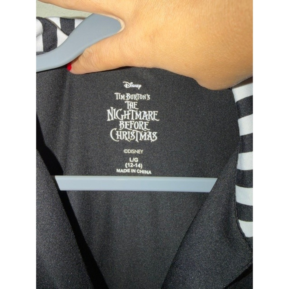 Disney Nightmare Before Christmas Jack Skellington Pajama Set Shorts Top Large - Picture 2 of 4